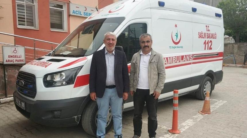 Hisarcık İl&ccedil;e Devlet Hastanesi&rsquo;ne yeni ambulans