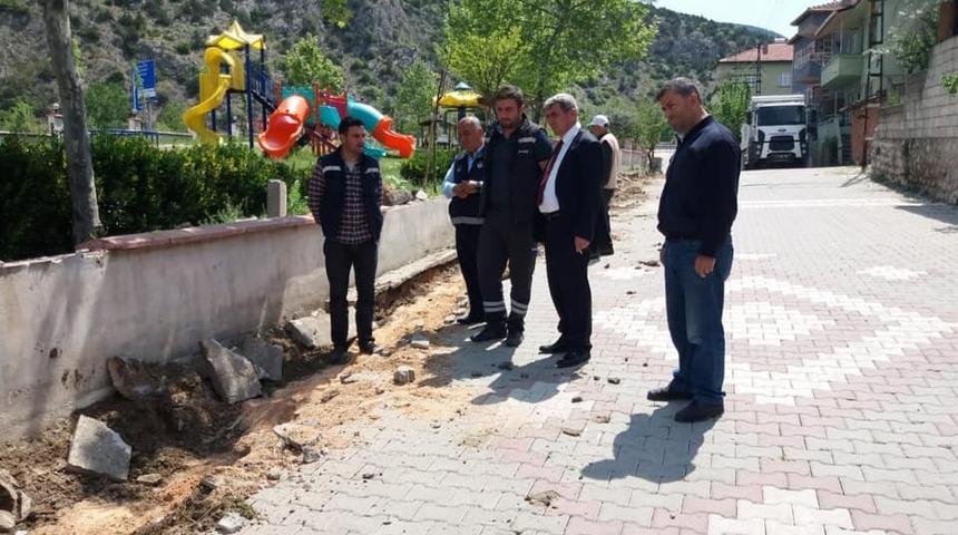 Vezirhan’da hat yenileme çalışmaları başladı