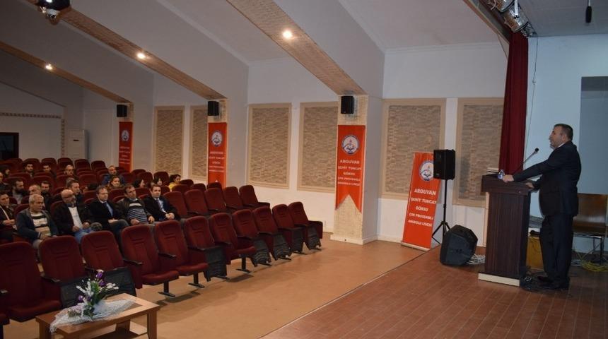 Milli eğitim personeline iş sağlığı semineri verildi