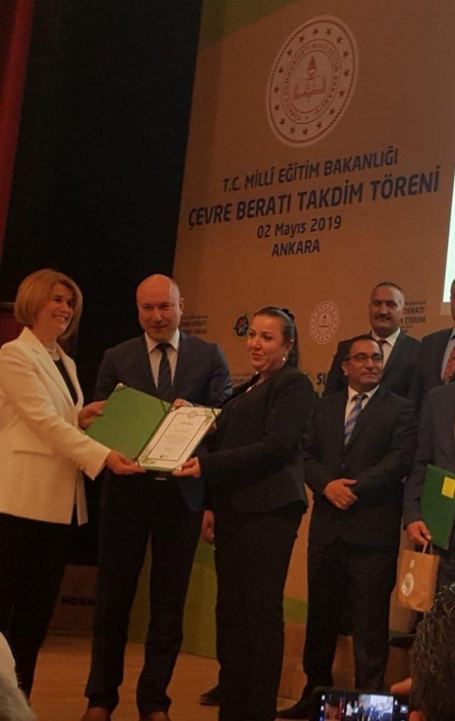 Emine Erdoğan’ın başlattığı projede Zonguldak’a Çevre Beratı ödülü