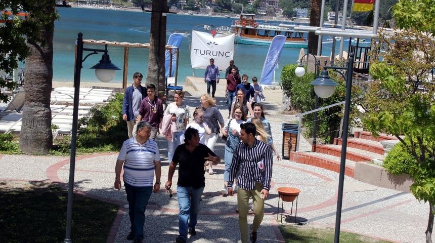 Tataristanlı &ouml;zel yetenekli &ccedil;ocuklar Marmaris&rsquo;te
