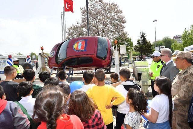 Gaziantep’te trafik haftası kutlamaları