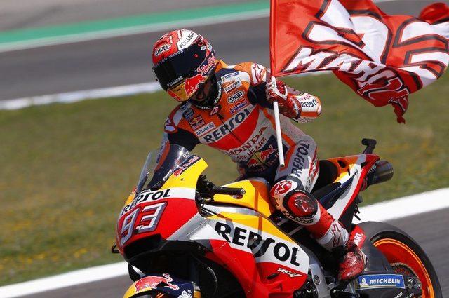 MotoGP İspanya Grand Prix’sinde Marc Marquez 1’inci oldu