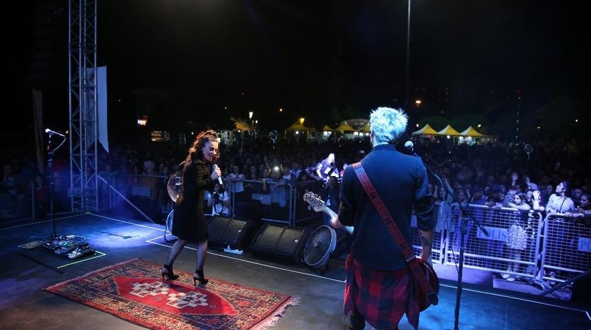 SANKO Unıfest 5&rsquo;te Fatma Turgut r&uuml;zgarı esti