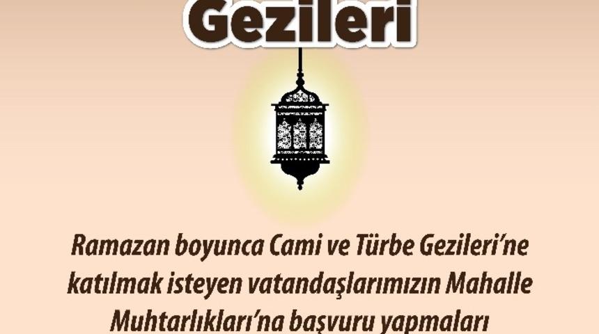 Kartal Belediyesinden cami ve t&uuml;rbelere Ramazan ziyareti
