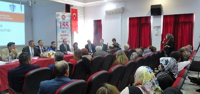 Eskişehir İl Emniyet Müdürlüğü’nün huzur toplantıları