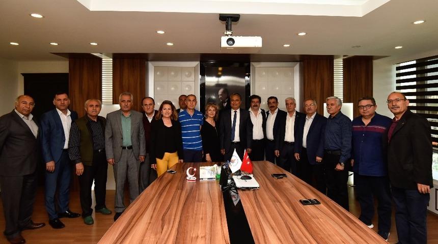 Hemşeri dernekleri Başkan Uysal&rsquo;la buluştu