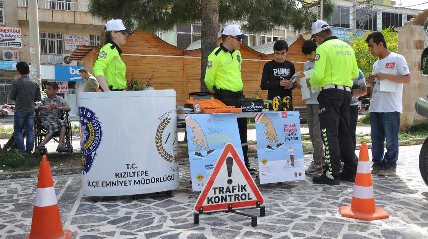 Kızıltepe&rsquo;de Trafik Haftası etkinliği