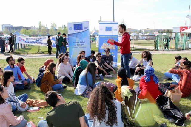 Kayseri AB Bilgi Merkezi’nden kitap okuma etkinliği