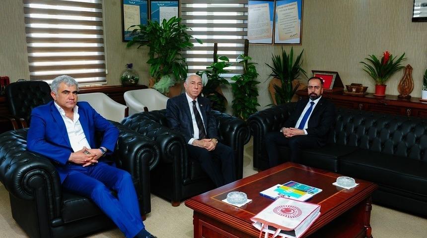 Rekt&ouml;r Şevli&rsquo;ye ziyaretler devam ediyor