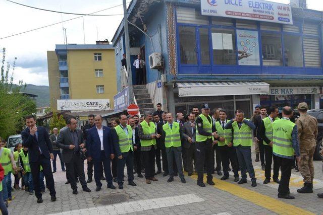 Sason’da Trafik Haftası etkinliği