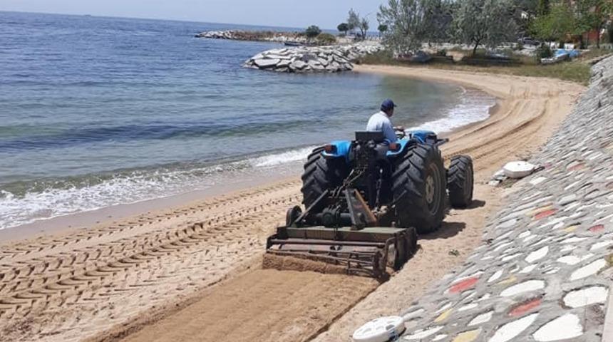 Yalova Armutlu sahillerinde bahar temizliği başladı