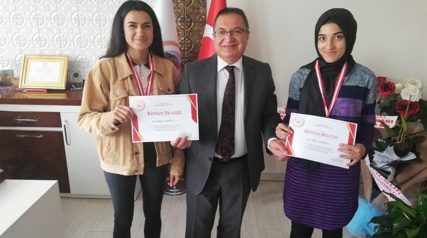 Başarılı sporculardan Başkan Kazgan&rsquo;a ziyaret