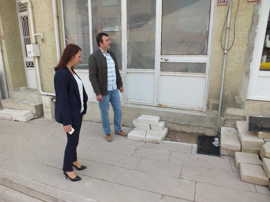 Belediye Başkanı Tekin, restorasyon &ccedil;alışmalarını yerinde inceledi