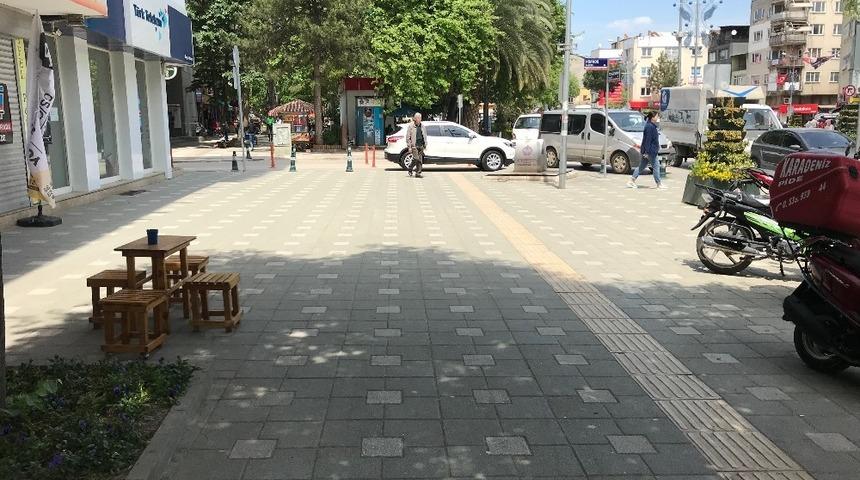 Kaldırım işgaliyle mücadele başlıyor