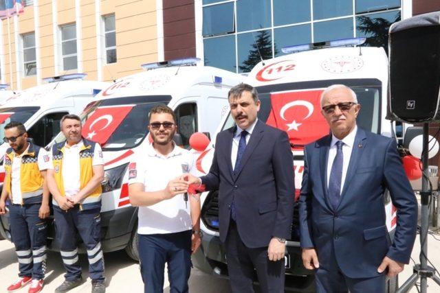 Sağlık Bakanlığından Çorum’a 10 ambulans