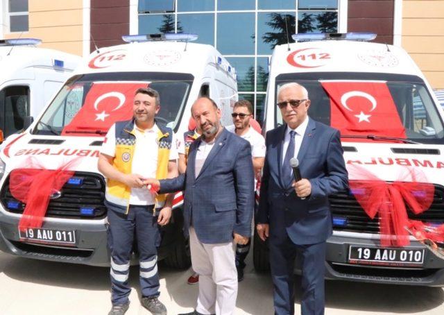 Sağlık Bakanlığından Çorum’a 10 ambulans