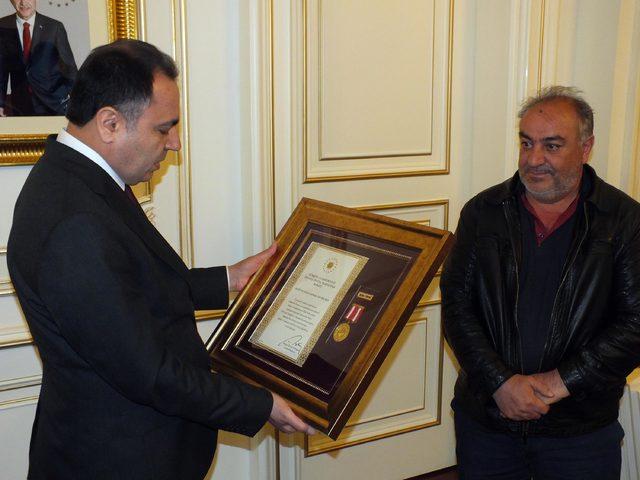 Yozgat’ta şehit yakınlarına Devlet Övünç Madalyası verildi