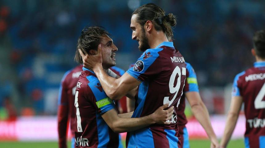 Trabzon Kayseri'yi devirdi, Beşiktaş'a mesaj verdi!