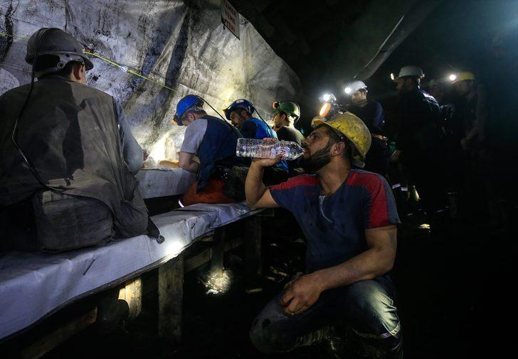 Yerin 350 metre altında ilk iftar G4