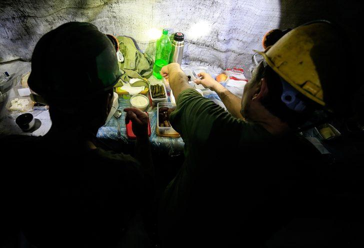 Yerin 350 metre altında ilk iftar G5