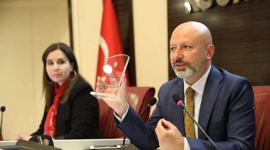 SSB&rsquo;den Kocasinan Meclis &uuml;yelerine teşekk&uuml;r plaketi