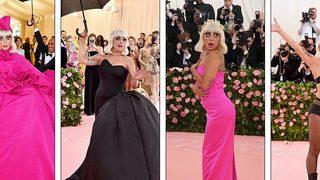 İşte şov! Lady Gaga Met Gala'ya damgasını vurdu! 