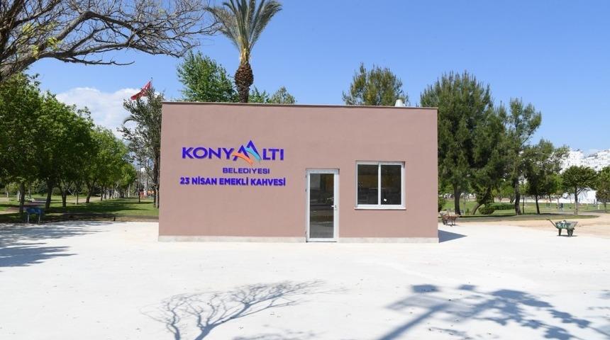 Konyaaltı&rsquo;nda Emekli Kahvesi&rsquo;nin ikincisi a&ccedil;ılacak