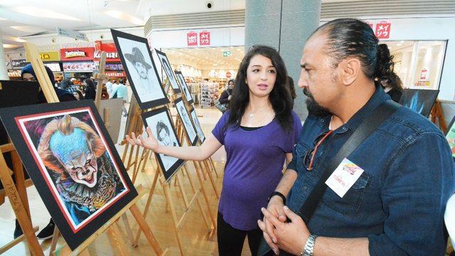 Düşüncelerini sanat yoluyla anlattılar