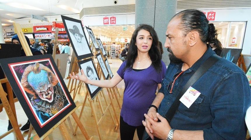 D&uuml;ş&uuml;ncelerini "sanat" yoluyla anlattılar