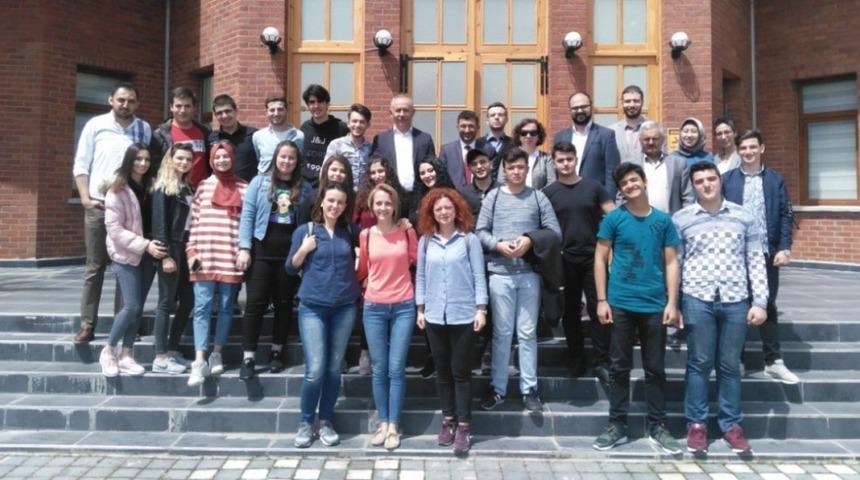 Bursalı &ouml;ğrenciler Domani&ccedil; Hayme Ana MYO&rsquo;yu ziyaret etti