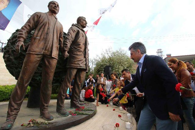 3 Fidan Bayraklı’da anıldı