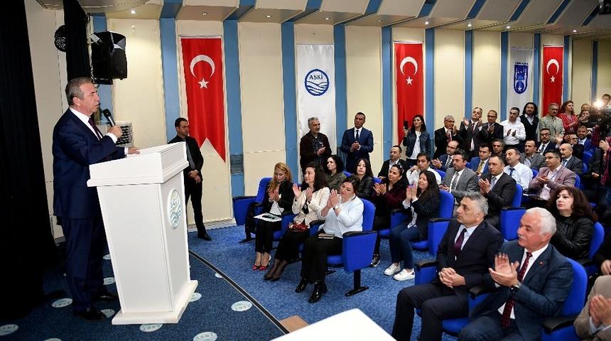 Başkan Yavaş’tan ASKİ’ye ziyaret