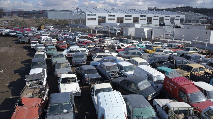'400 binden fazla hurda araç trafikten silindi'