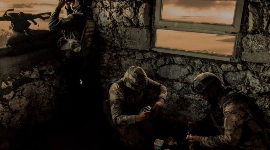 İftarlarını bin 650 rakımlı tepede yaptılar