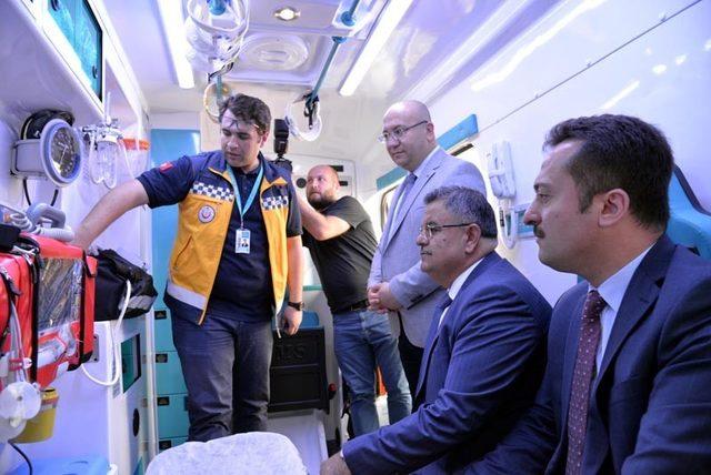 Bilecik’te ambulans teslim töreni yapıldı