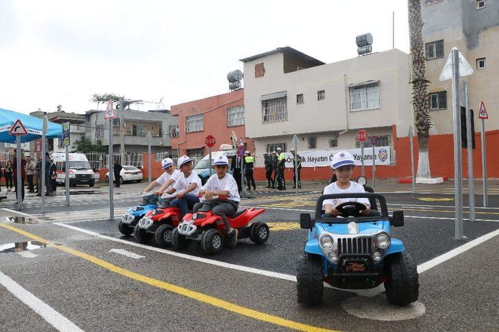 Mersin’de çocuk trafik eğitim parkının açılışı yapıldı G3