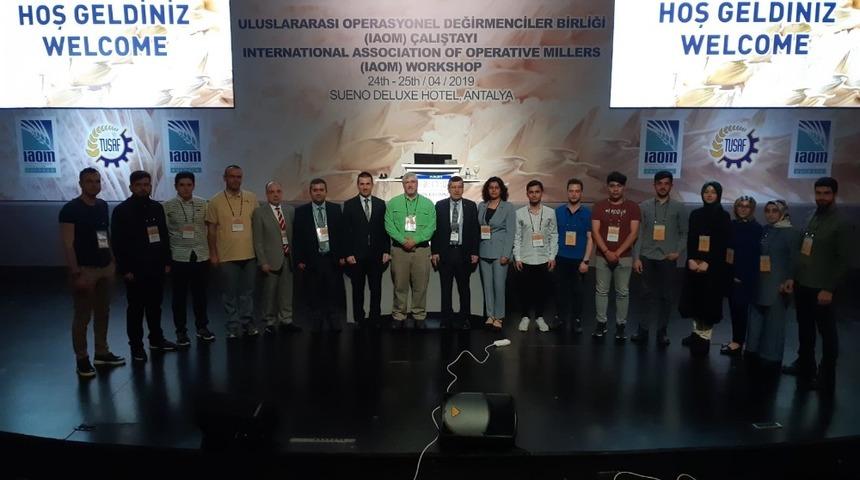 NEÜ Değirmencilik Programı öğrencileri, IAOM Çalıştayına katıldı
