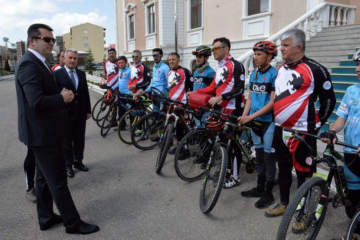 Samsun’dan yola çıkan Bisikletçiler Erzurum’a ulaştı G5