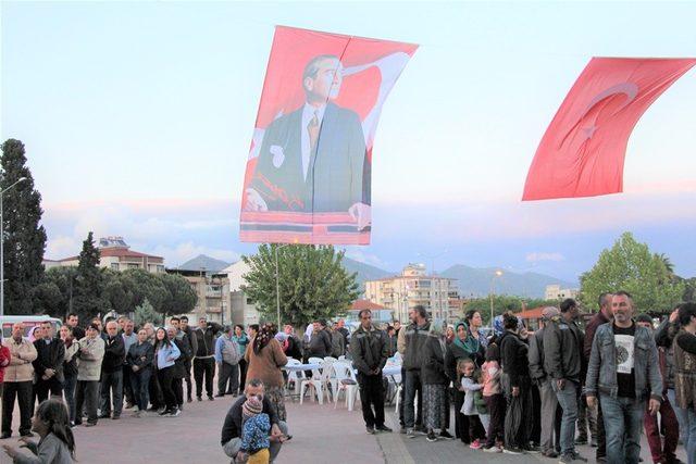 Germencik Belediyesinin ilk iftar programı gerçekleşti