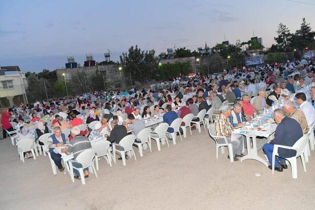 Başkan Çetin, ilk iftarını Belediyeevleri’nde açtı