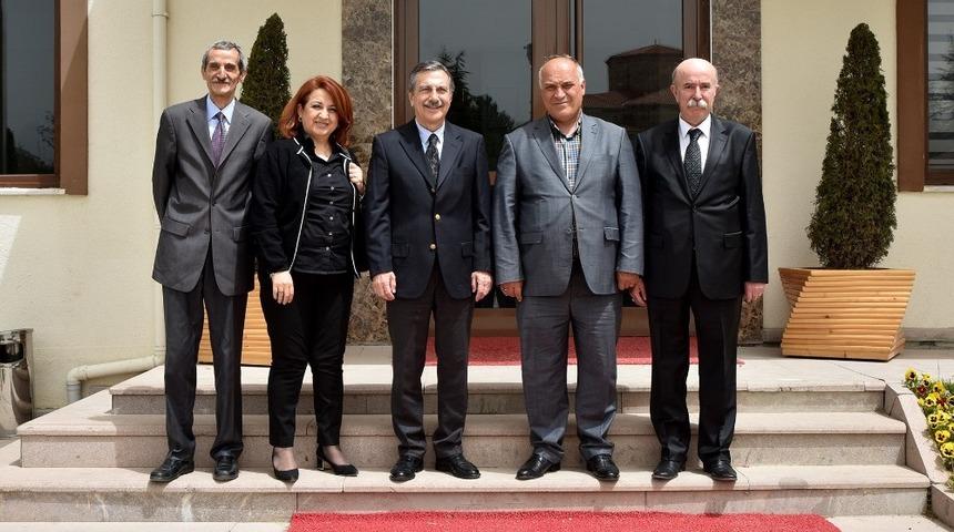 Ahmet Ata&ccedil;&rsquo;tan Erdal Şanlı&rsquo;ya ziyaret