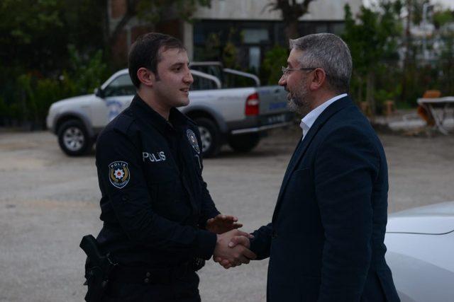 Başkan Aşgın, ilk orucunu iftar çadırında açtı