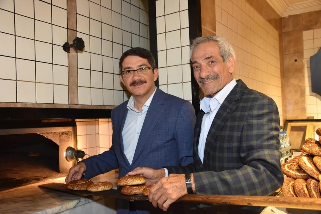 Taban Simidi tanıtımına Başkan &Ccedil;elik&rsquo;ten destek