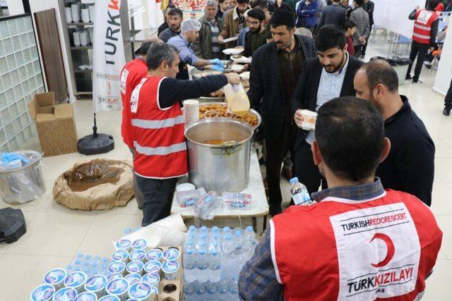 Malatya’da hasta yakınları için iftar