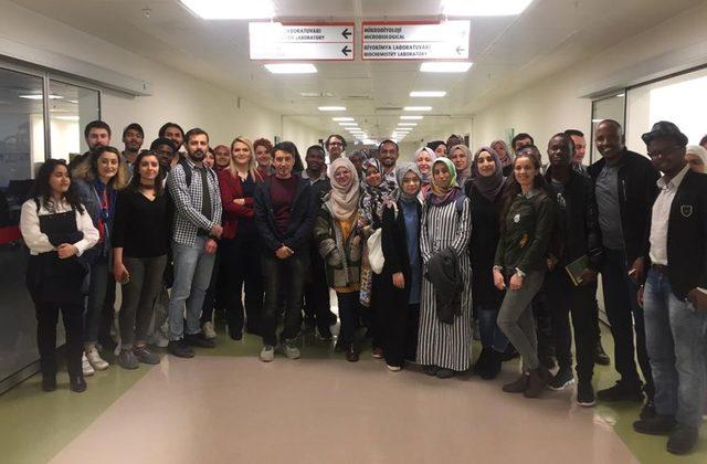 YTB Öğrencilerinden Kayseri Şehir Hastanesine Ziyaret