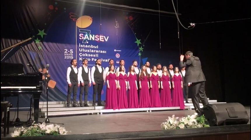 Devlet Konservatuarına Koro Festivalinden &ouml;d&uuml;l