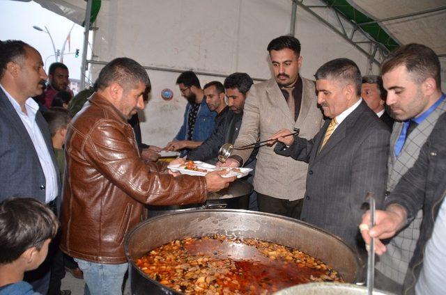 Ağrı Millet Bahçesinde iftar çadırı kuruldu