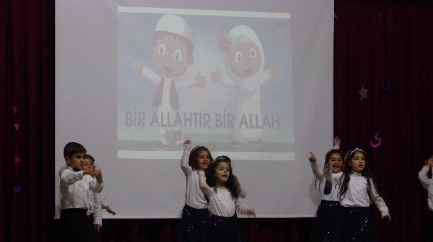 Gercüşlü minik öğrencilerden yıl sonu etkinliği