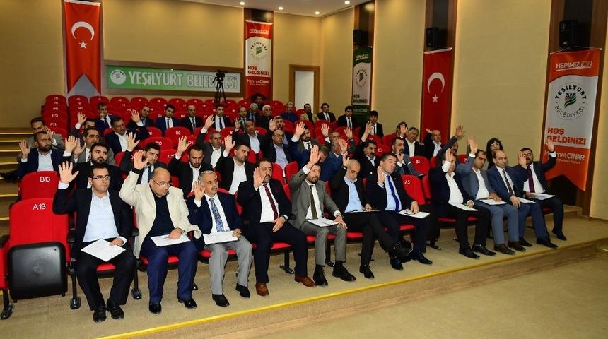 Yeşilyurt Belediye Meclisi Mayıs toplantısını yaptı